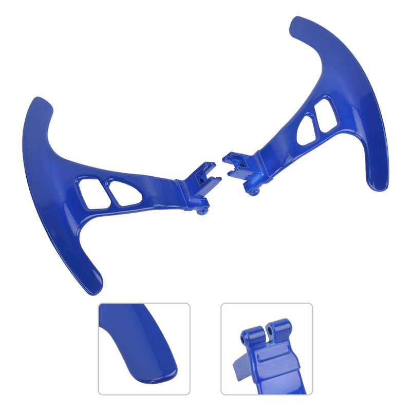 2PCS Shifter Paddle Aluminium Alloy Decor Replacement for Nissan GTR