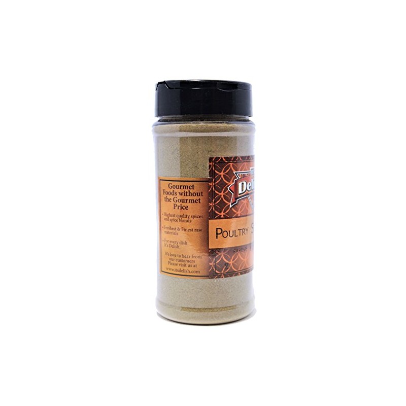 Poultry Seasoning by Its Delish, 6 Oz. Medium Jar