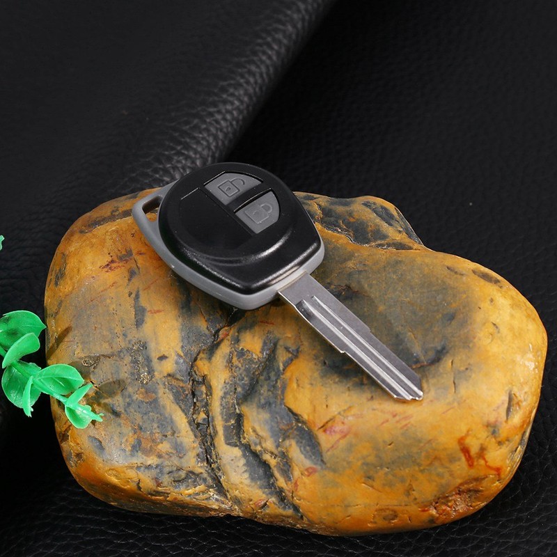 2 Button Motorcycle Key Shell Remote Control Case for Vitara