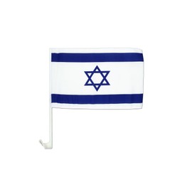 MWS 12x18 Israel Country Single Sided Car Vehicle 12"x18" Flag