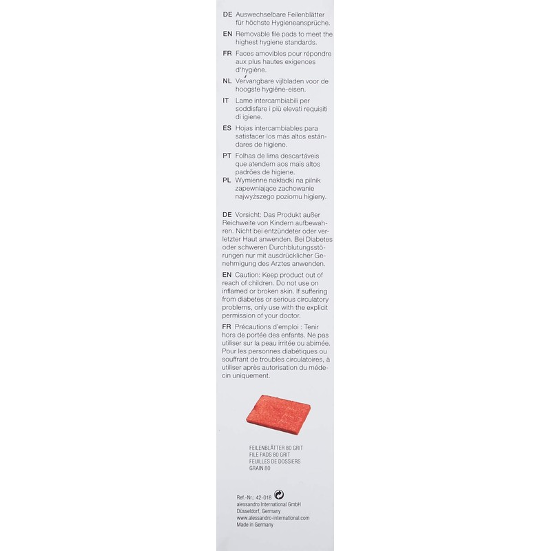 alessandro Spa Feel Good Refill 80 Grit, 1 g