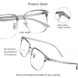 VisionGlobal Bifocal Reading Glasses Photochromic Dark Brown Sunglasses, Classic Retro Oval Eyewear 100% UV Protection Reduce Fatigue (Up+0.00/Down+1.25)