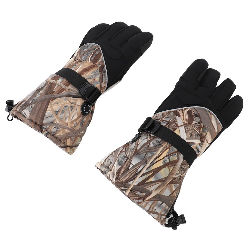 Heated Gloves for Men Women 3 Gear Adjustable Waterproof Touchscreen