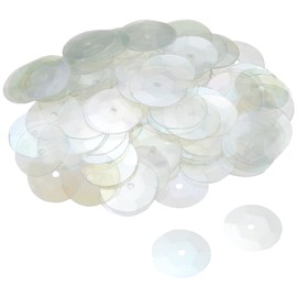 TOHO #600 Spangle Turtle Shell Approx. 0.4 inches (10 mm), Transparent Aurora, Approx. 120 Sheets