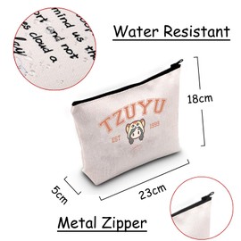 JXGZSO Cartoon Character Makeup Bag Kpop Music Lover Gift Album Storage Bag Korean Kpop Group Kpop Concert Gift