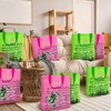 4 Pack Green and Pink Musical Tote Bags Witch Popular