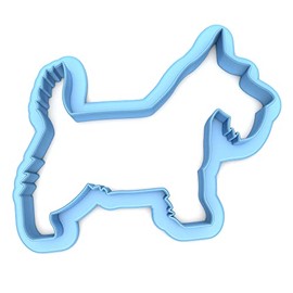 Sweet Prints Inc Scottish Terrier Dog Cookie Cutter - Dishwasher Safe (XX-Large: 7")