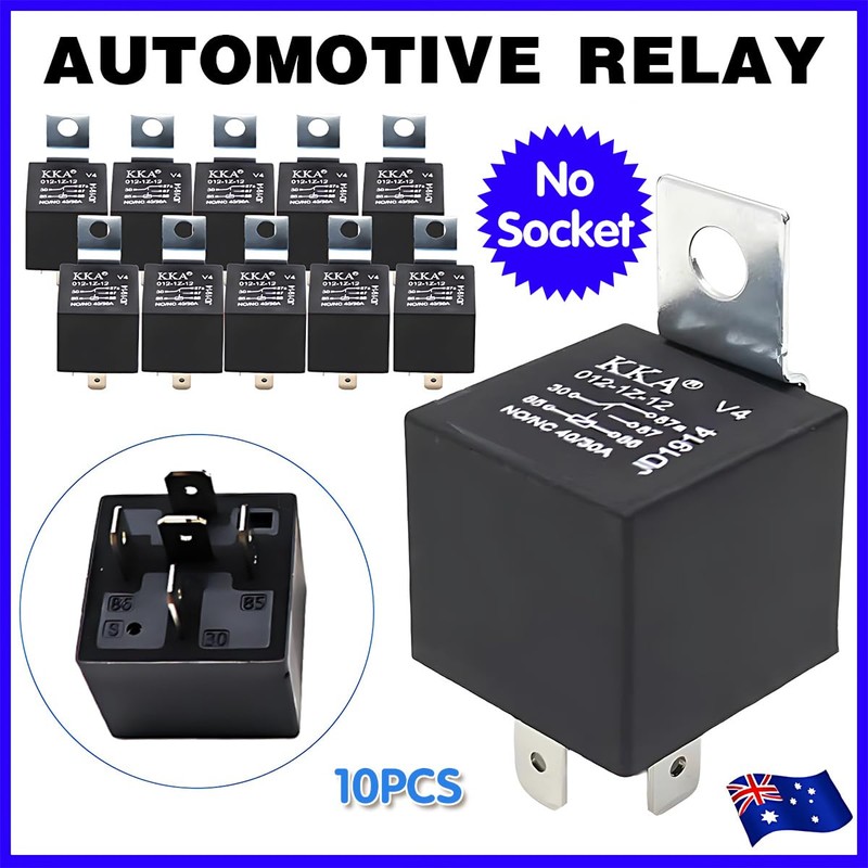 10X 40/30 Amp 12V Car SPDT Automotive Relay DC 5