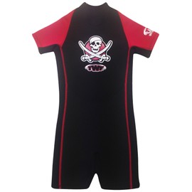TWF Children's Pirate Wetsuit, Red, 7-8 Year Manufacturer size K3 UK