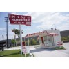 In-N-Out Burger Three (3) Magnets, Oval, Crossed Palm Trees &