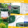 2026 New Wasp Traps Outdoor Hanging with LED Light, 4