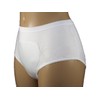 LADIES FULL INCONTINENCE BRIEF - WHITE