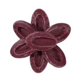 Valrhona Inspiration Raspberry Fruit Couverture from OliveNation - Perfectly Adds Luscious Smoothness to Any Deserts - 1 lb