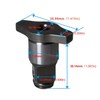 NA043743 1/2 anvil Compatible with Dewalt DCF921 Impact Wrench Parts