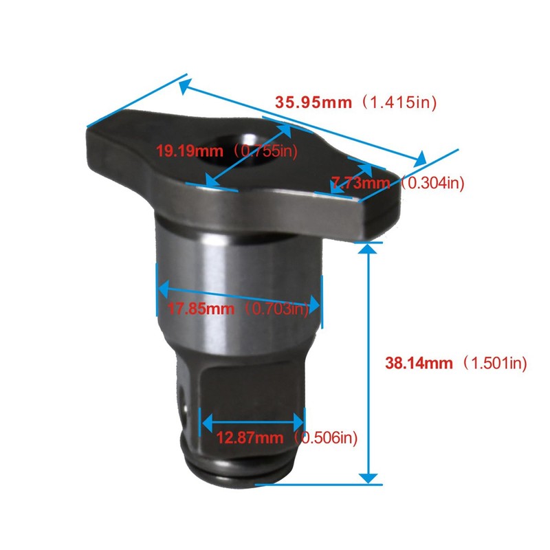 NA043743 1/2 anvil Compatible with Dewalt DCF921 Impact Wrench Parts