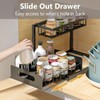 GROWSUN Under Sink Organizers and Storage 2 Tier Slide Out