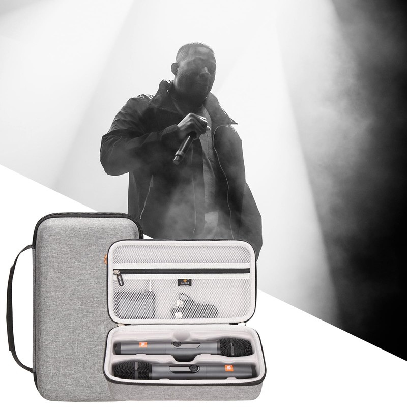 Aproca Grey Portable Hard Storage Case, for JBL Wireless Two