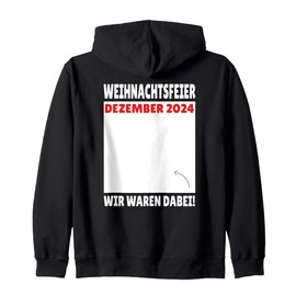 Weihnachtsfeier Dezember 2024 Wir waren dabei! Kapuzenjacke