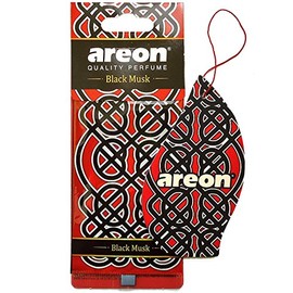 Areon Orient Car Air Freshener I Oriental Perfume Hanging 2D I Black Musk Scent (Pack of 3)