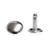 Double-sided extra-large rivets silver 13mm head 50 sets (leg 15mm