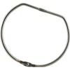 Jailers Chrome Key Ring Small - Keychain for Lots of Keys! 90mm