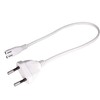 Euro 8 to Spade Cable (50 cm, Single Pack, White)
