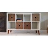BIKANI Round Solid Wood Furniture Legs Slanted Legs Sofa Replacement