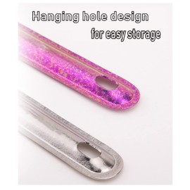 22 cm Pure Titanium Fork with Long Handle, Ultralight Portable Cutlery for Outdoor Camping, Titanium Fork for Home Use (Blue)