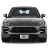 Fastasticdeals Metal Insert License Plate Frame Nevermore Raven Weatherproof Car