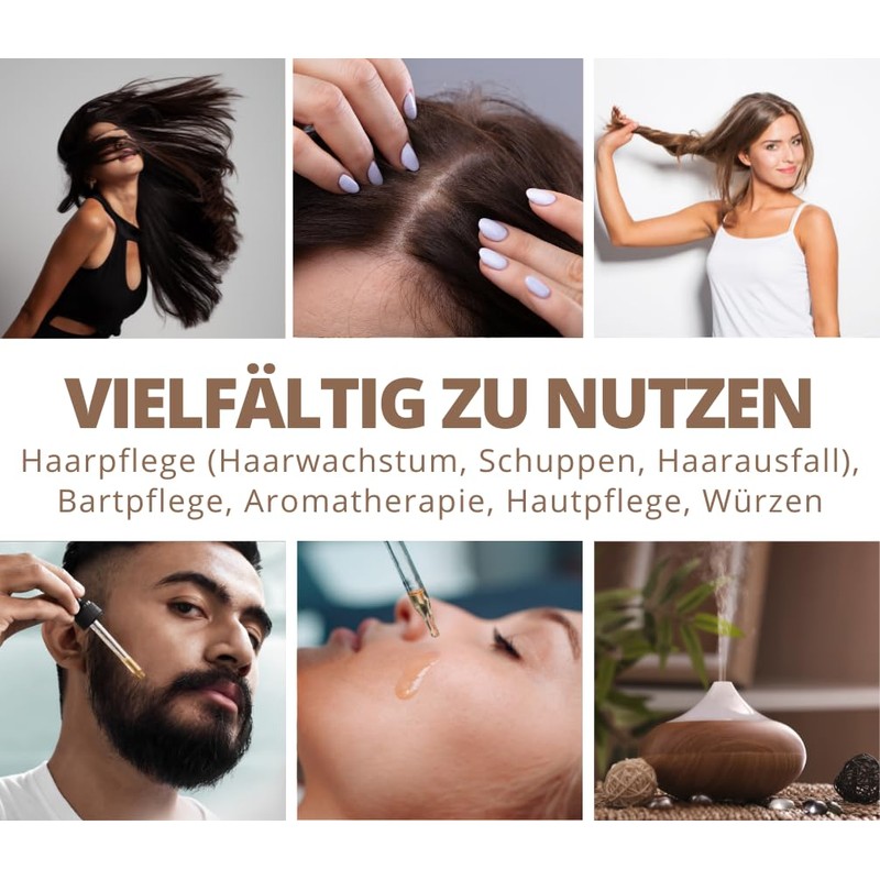 PHINTIN BIO Rosmarinöl Haare | 100% NATURREIN | Haarwachstum &
