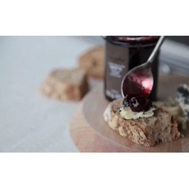 Alain Milliat Morello Cherry Jam, 10.6 Oz, (One 300g Glass Jar) | GMO-Free | Imported from France
