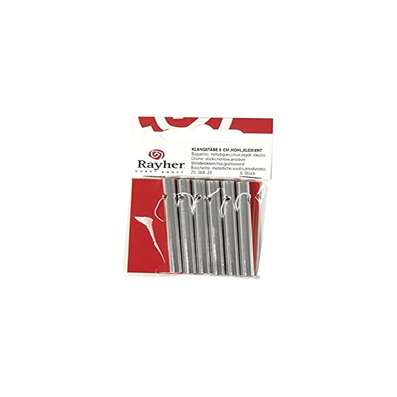 Rayher Batons hollow, 14 cm, 6 mm ø, 6 pcs,