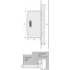 ABUS 117824 Window Lock Type FAS97 White