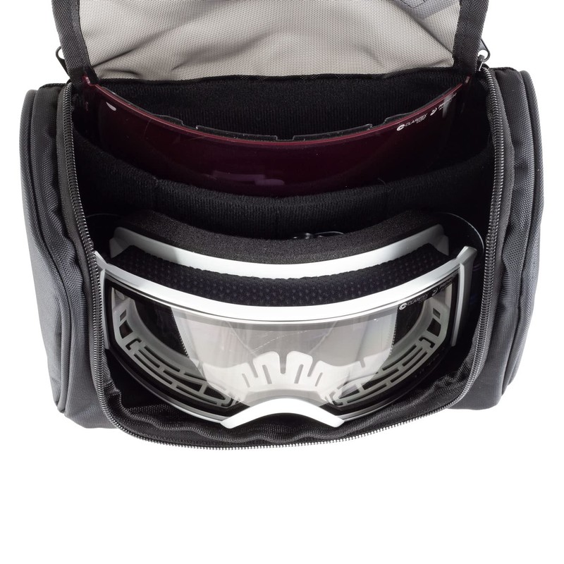 SWANS A-135 BK Snow Goggle Case, Black, For Skiing &