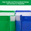 4 PCS Recycle Bin,Separate Recycling Bin,Reusable Waterproof Waste Baskets for
