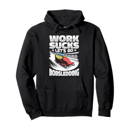 Bobsleigh - Fast Team Winter Sport Bobsleigh Pullover Hoodie