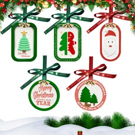 ALLONY Christma Car Air Freshener, Automobile Air Freshener, Car Xmas Decorations with Aromatherapy Refill for Various Cars, Bedrooms, Bathrooms, Home, DIY-5 Pieces