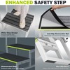 DEPSUNNY RV Steps with Dual Handrails, 2 Step Stool with