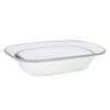 Argon Tableware 2 Piece White Enamel Pie Dishes Set -