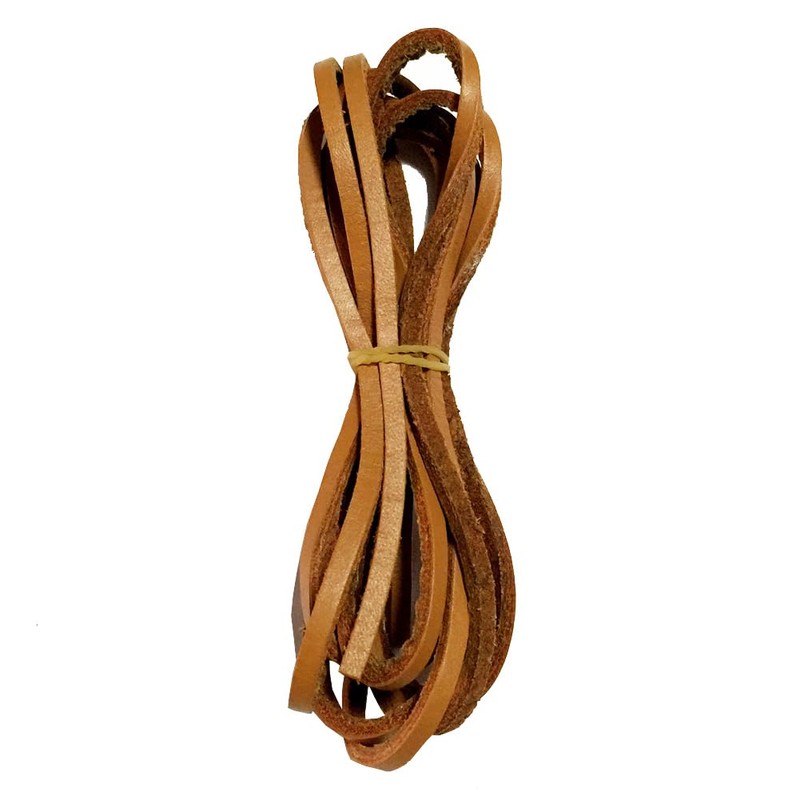 Goodlace 1 PCS of 1/8" Rawhide Leather Shoelaces Shoe Boot
