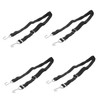 OSALADI 4pcs Fastening Belt Tensioner for Cargo Adjustable Elastic Bands