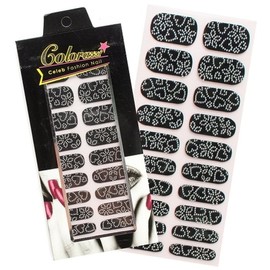 Colorachi Nail Sticker (Sweet Dream Silver) / DIY Nail Art / 컬러라치 네일스티커(스윗 드림 실버)/셀프 네일아트