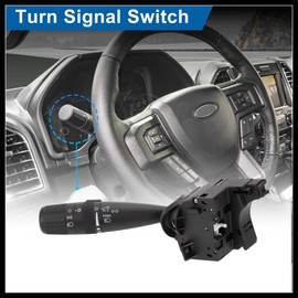 Hihaha 1 Pc Steering Column Turn Signal Switch Lever Multifunction Combination Switch No.5183952AD for Dodge Avenger Journey Nitro Durable Material