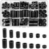 90pcs ABS Round Spacer Washer Assortment Kit, M6 M8 Nylon