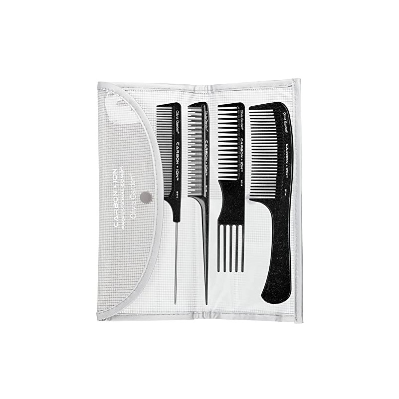 Olivia Garden Carbon Plus Ion Hair Cutting Comb Set