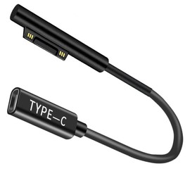 USB C Laptop Charge Adapter Magnetic 15v Cable, USB-C to Magnetic 100w 15V Adapter Made for Surface Pro 7/Pro 6/Pro 5/Pro 4/Pro 3, Surface Laptop 4/3/2/1,Surface Book, Surface Go 3/2/1 Series