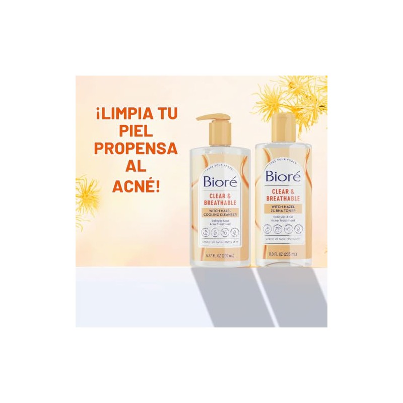 Bioré - Daily Witch Hazel Pore Clarifying Cooling Cleanser 6.77