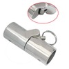 316SS Marine Grade Boat Pipe Connector, Stainless Steel Folding Swivel
