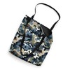 Camouflage Dark Camo Military Army Seamless Pattern Tote Bag