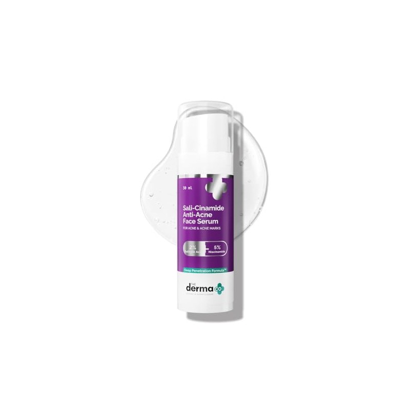 Sali-Cinamide Anti-Acne Face Serum with 2% Salicylic Acid & 5%
